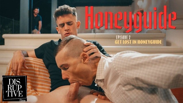 hoss kado sneakily jerked off under dinner table, then takes roommates dick - honeyguide pt 2 poster