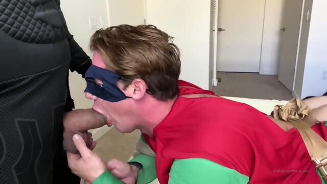 aiden marlo â robinâs ass gets drilled by batman poster