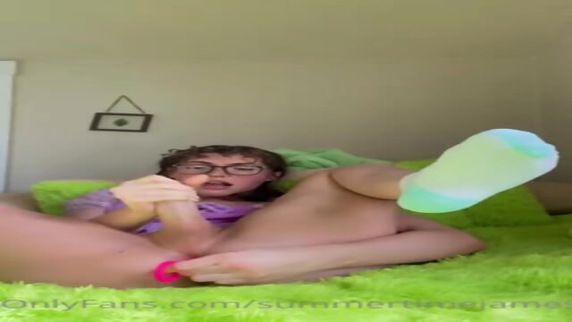 summertimejames cum facial with glasses poster