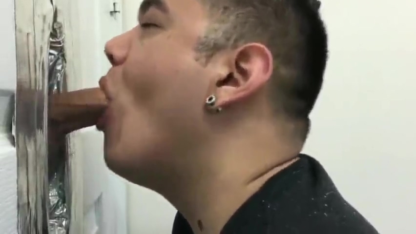 juicy uncut latino visits the gloryhole poster