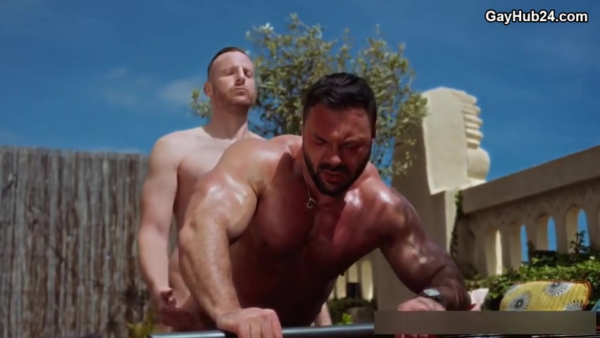 tim kruger and cole keller in massive raw cock poster