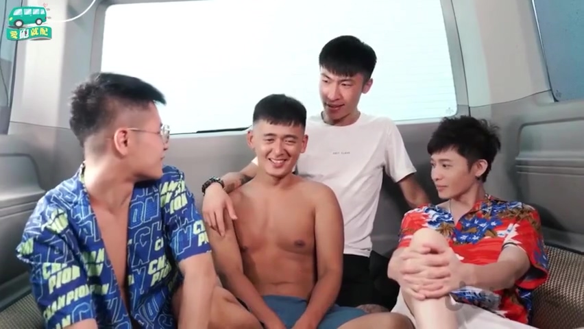 taiwanese fuck in a van near beach poster